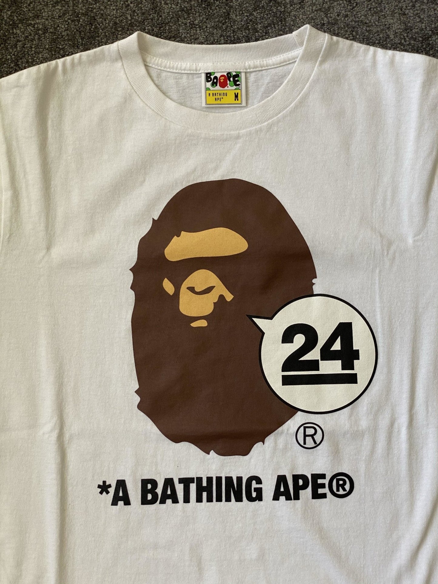 A Bathing Ape 24th Anniversary Tee-T-Shirt-Solus Supply