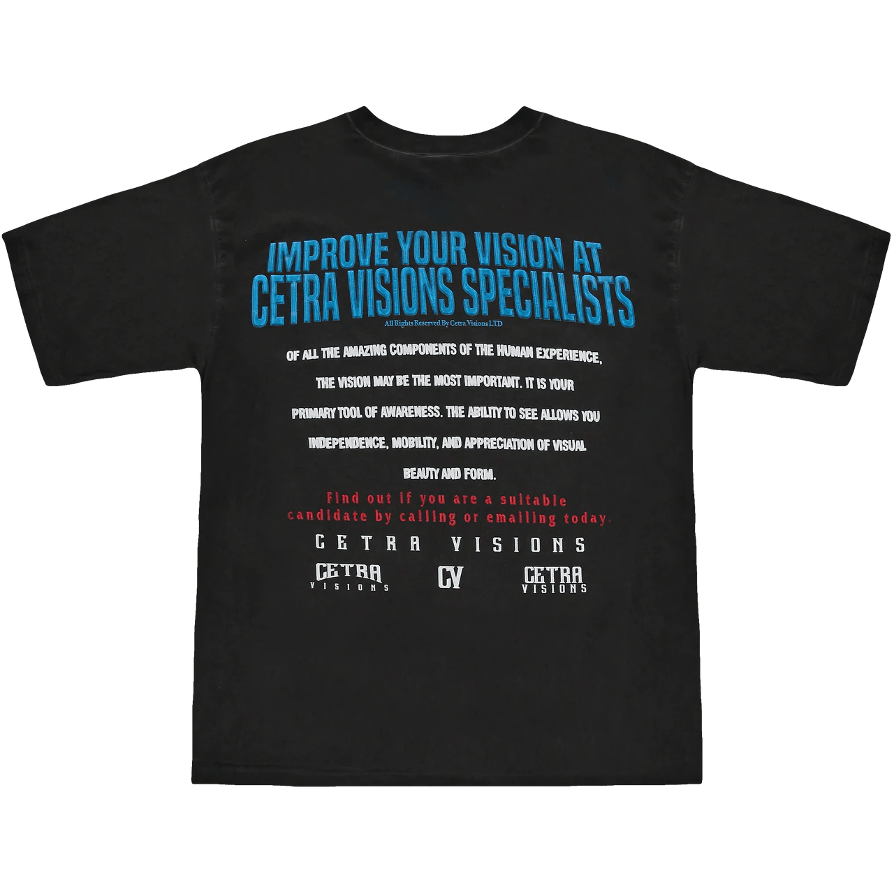 Cetra Visions 20/20 Vision Tee-T-Shirt-Solus Supply