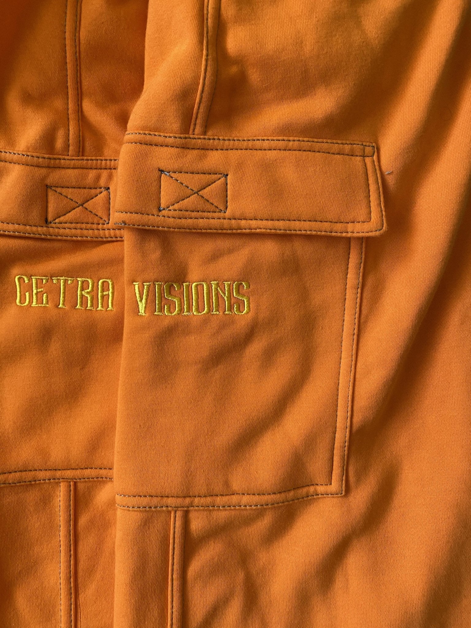 Cetra Visions Orange Soda Jogging Bottoms by Marino Morwood-Pants-Solus Supply