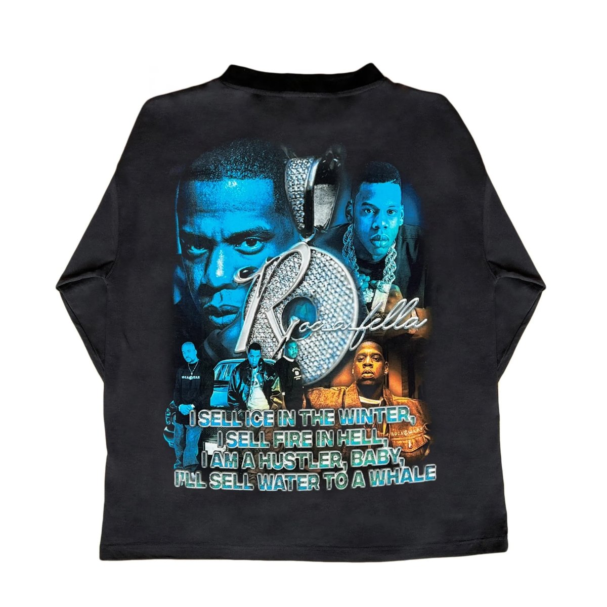 Marino Morwood Jay-Z LS tee-T-Shirt-Solus Supply