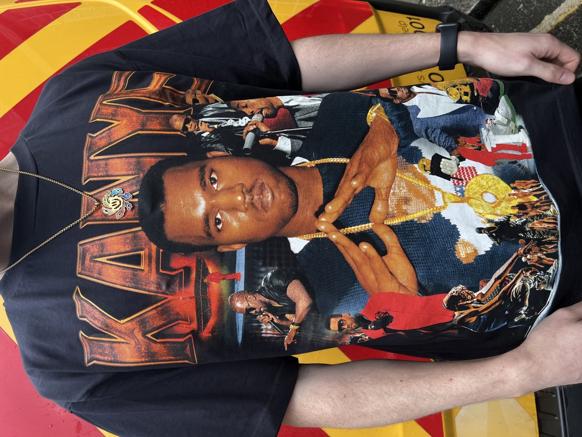 Marino Morwood Kanye West v2 tee-T-Shirt-Solus Supply