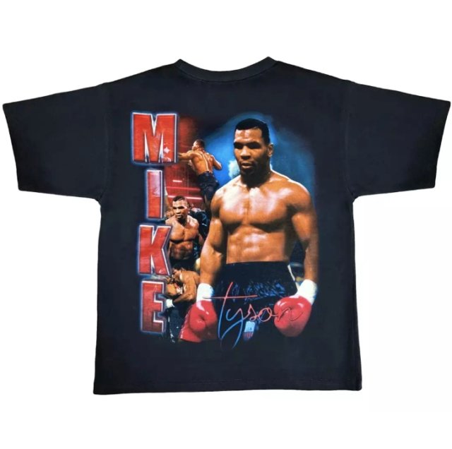 Marino Morwood Reversed 'Iron' Mike Tyson Tee-T-Shirt-Solus Supply