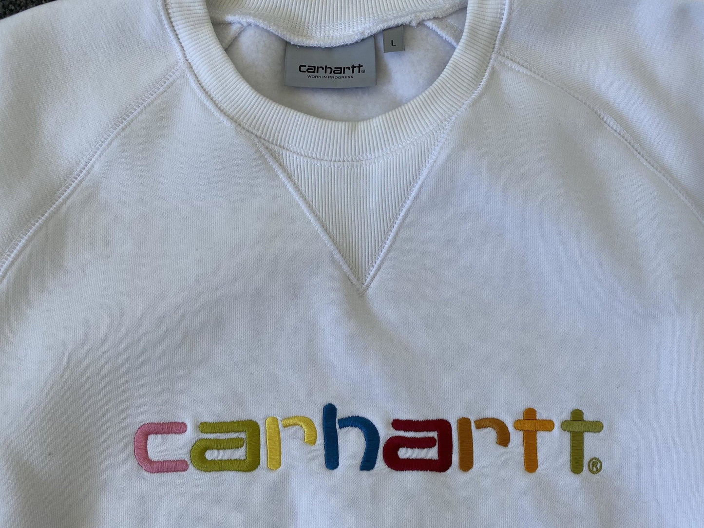 Oi Polloi Carhartt Multi Logo Crewneck-Sweats-Solus Supply