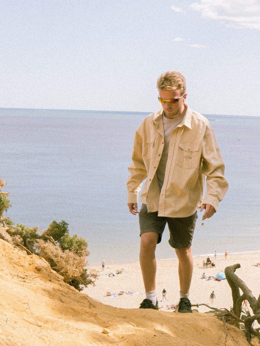 Solus Corduroy Overshirt Sand-Solus Supply