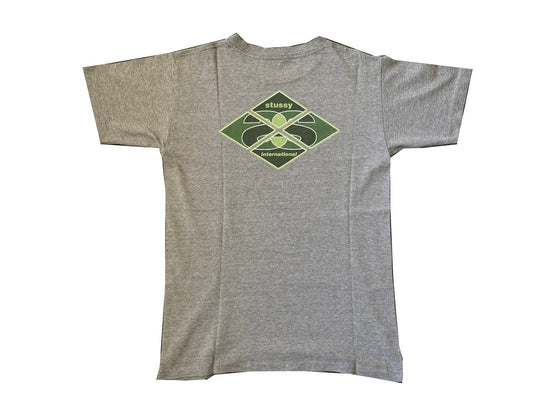 Stussy Vintage Grey Tee-T-Shirt-Solus Supply