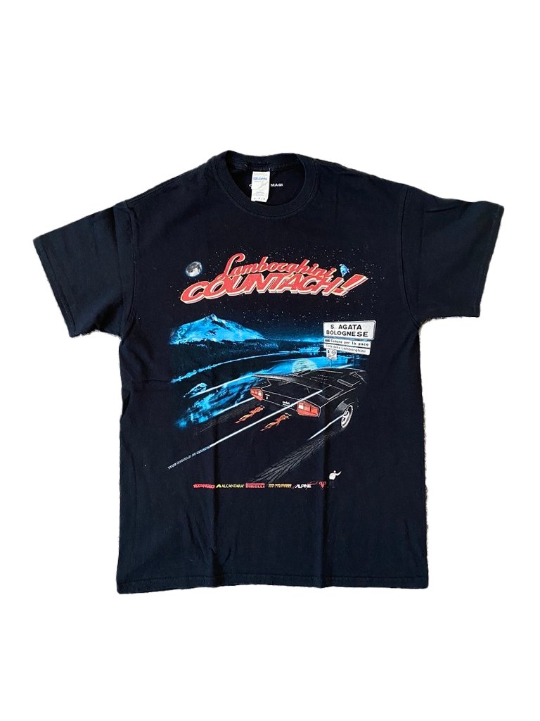 Casper Masi Lamborghini Countach Tee-T-Shirt-Solus Supply