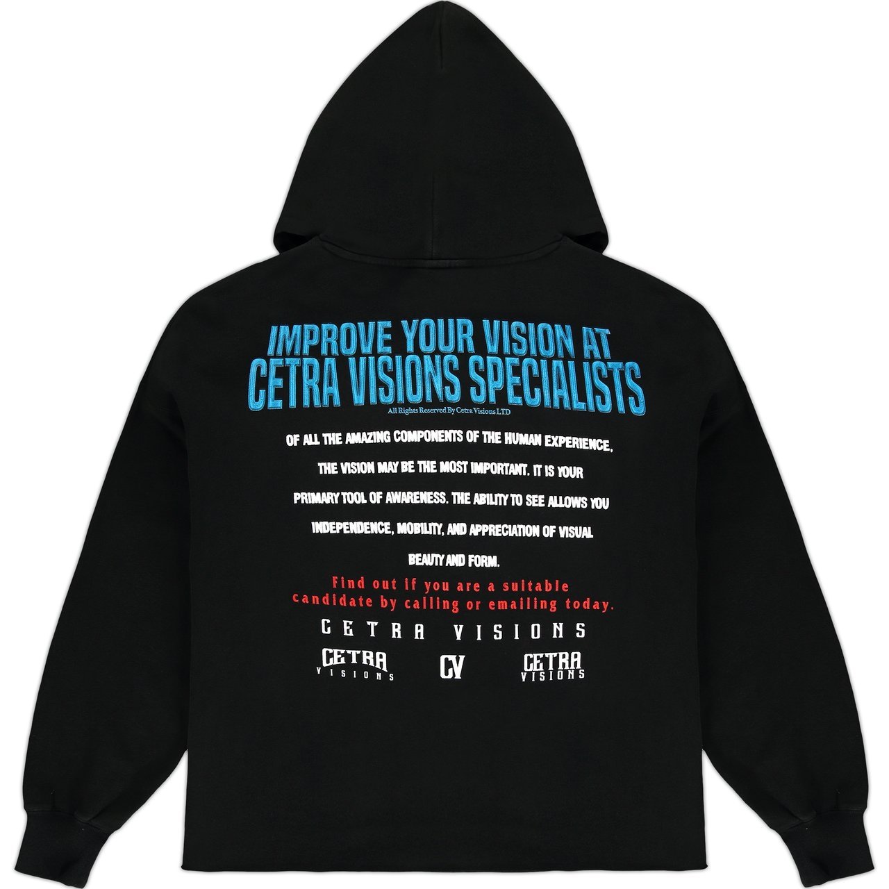 Cetra Visions 2020 Vision Cropped Hoodie-Hoodies-Solus Supply