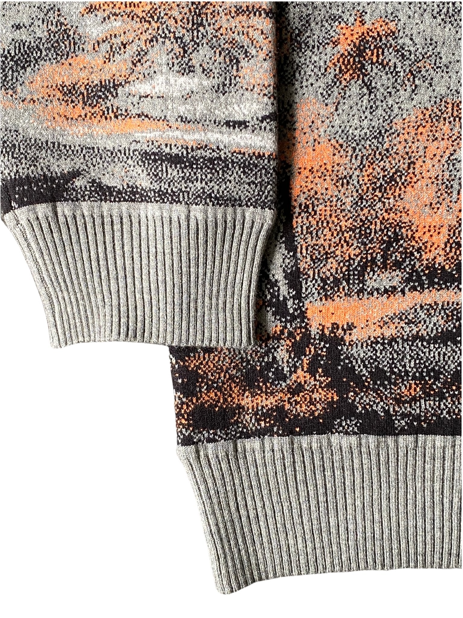 Cetra Visions Grey Mountain Knit Sweater-Sweats-Solus Supply