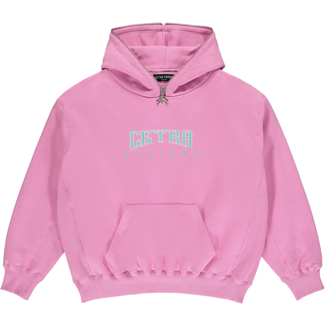 Cetra Visions Killa Pink Full Zip Hoodie-Hoodies-Solus Supply