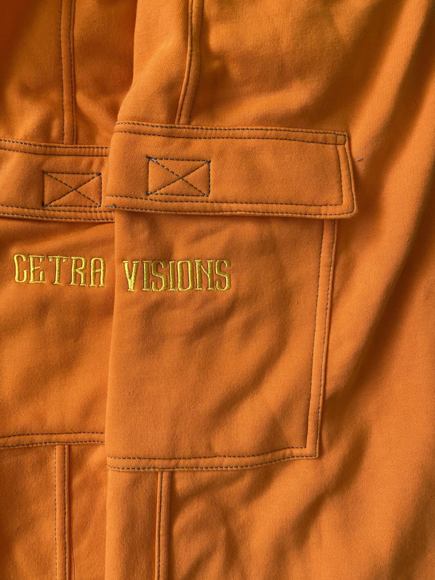 Cetra Visions Orange Soda Jogging Bottoms by Marino Morwood-Pants-Solus Supply