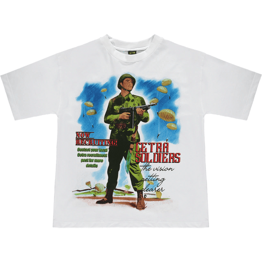 Cetra Visions Soldiers Recruiting Tee-T-Shirt-Solus Supply