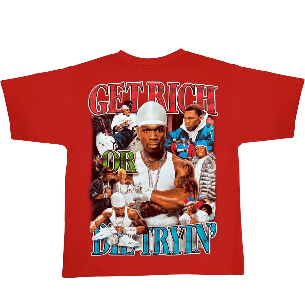 Marino Morwood 50 Cent Tee V2 Red-T-Shirt-Solus Supply