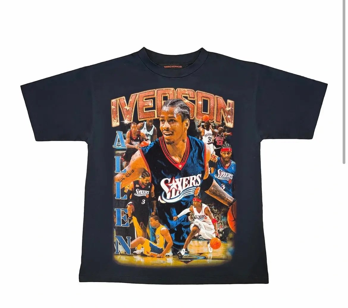 Marino Morwood Allen Iverson Rap Tee-T-Shirt-Solus Supply