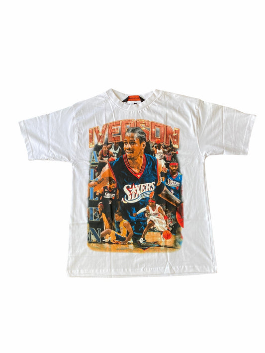 Marino Morwood Allen Iverson White Tee-T-Shirt-Solus Supply