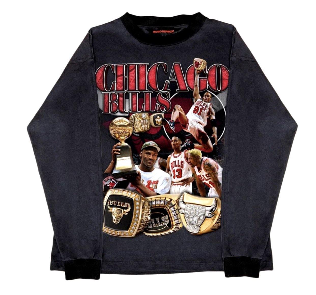 Marino Morwood Champions Chicago Bulls LS tee-T-Shirt-Solus Supply