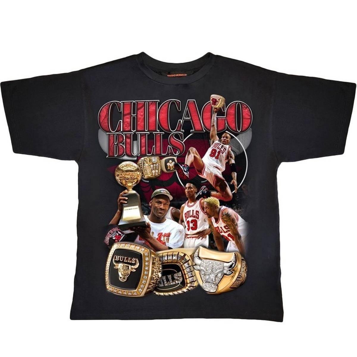 Marino Morwood Champions Chicago Bulls tee-T-Shirt-Solus Supply