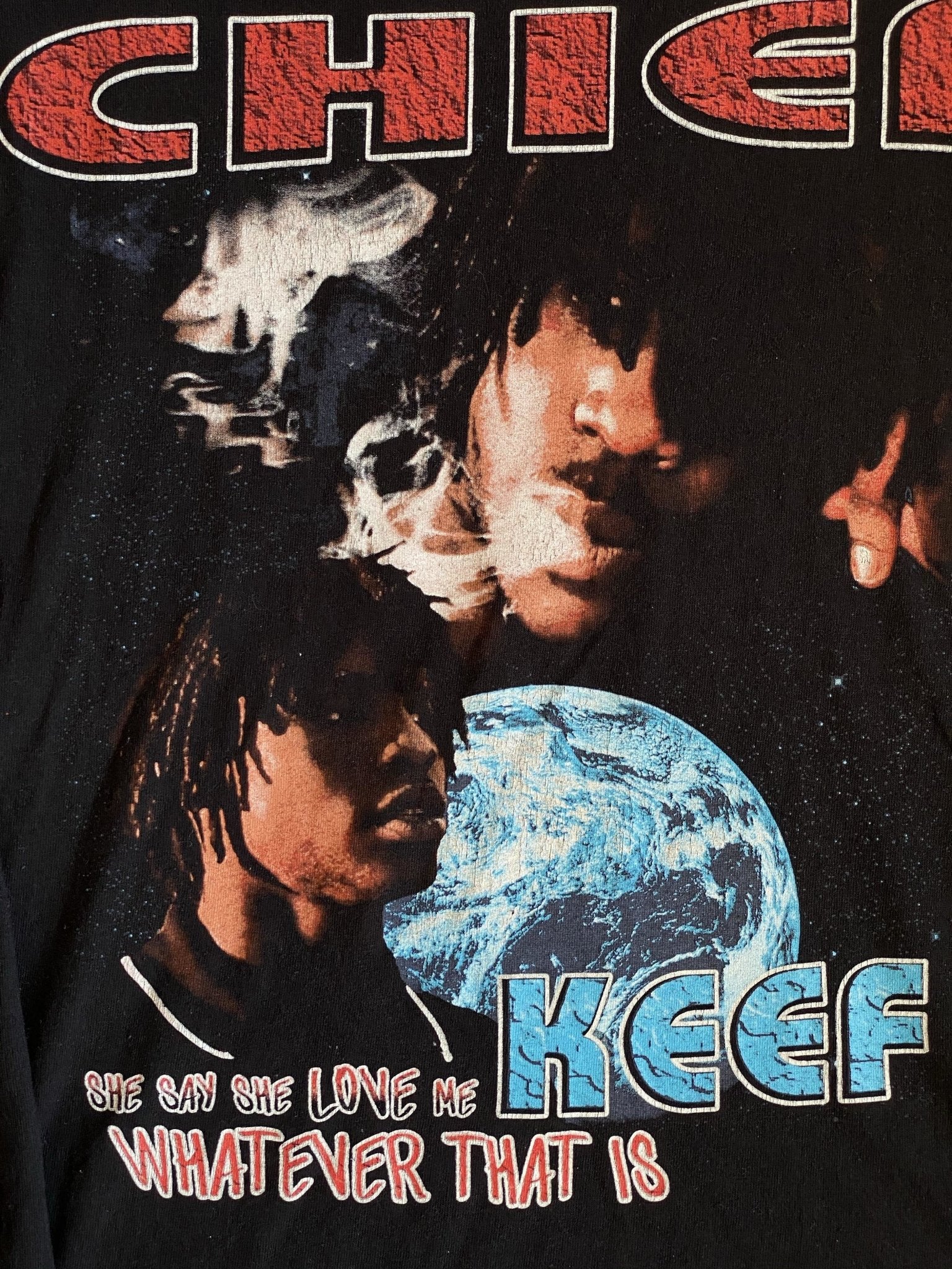 Marino Morwood Chief Keef Long Sleeve Tee-T-Shirt-Solus Supply