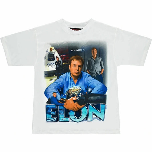 Marino Morwood Elon Musk Tee White-T-Shirt-Solus Supply