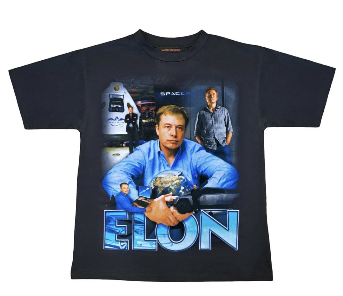 Marino Morwood Elon Musk Tesla Tee-T-Shirt-Solus Supply