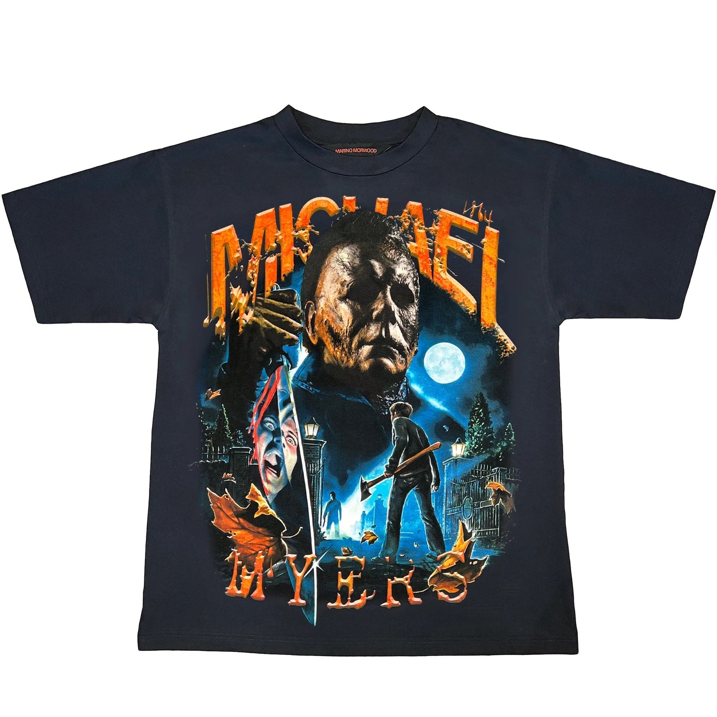 Marino Morwood Michael Myers Halloween tee-T-Shirt-Solus Supply