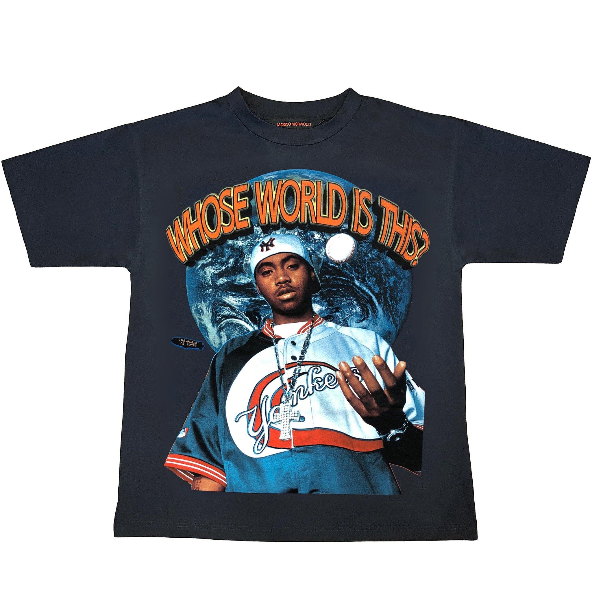 Marino Morwood Nas hotsell rap shirt