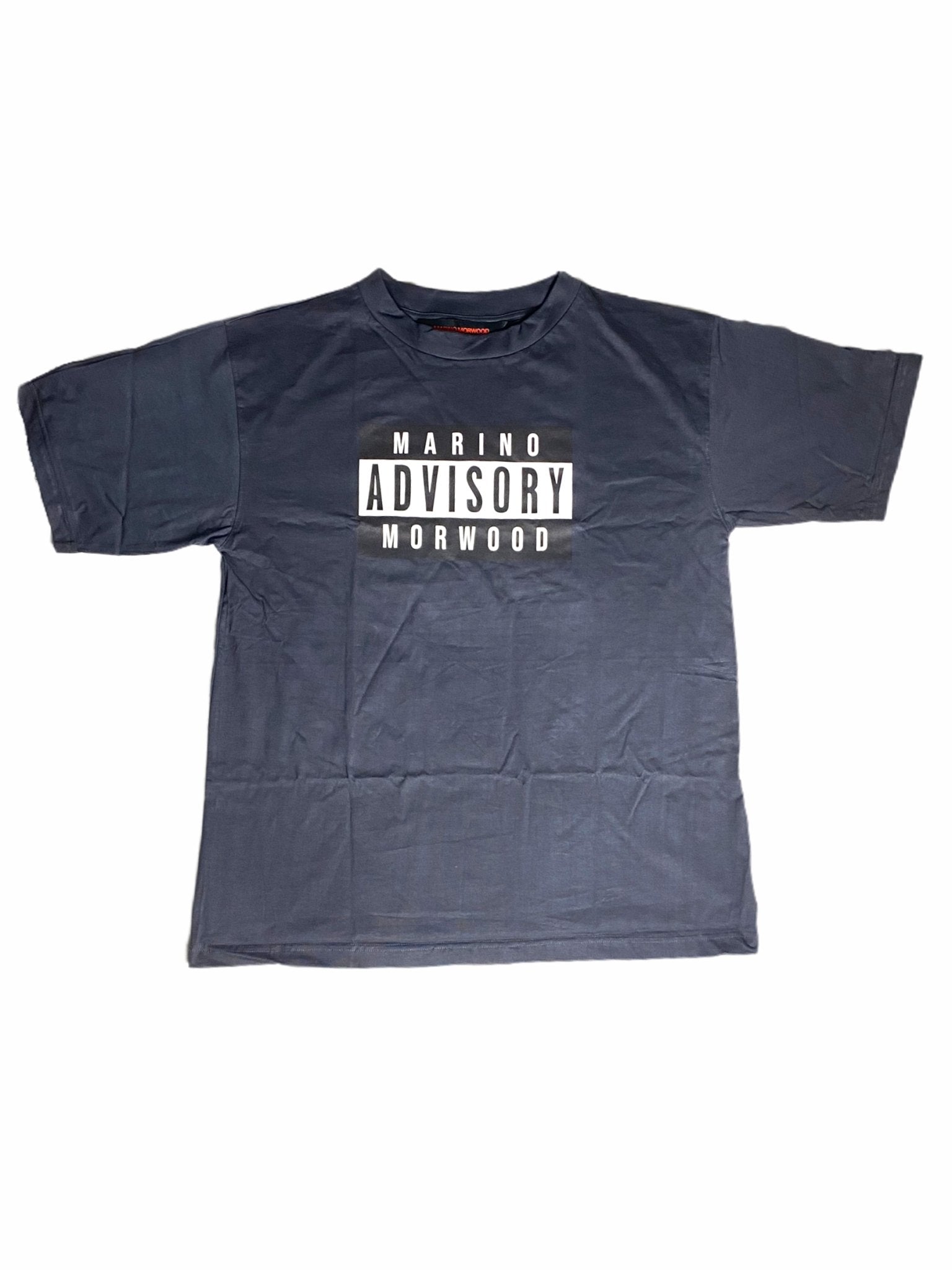 Marino Morwood Logo Tee Black-T-Shirt-Solus Supply