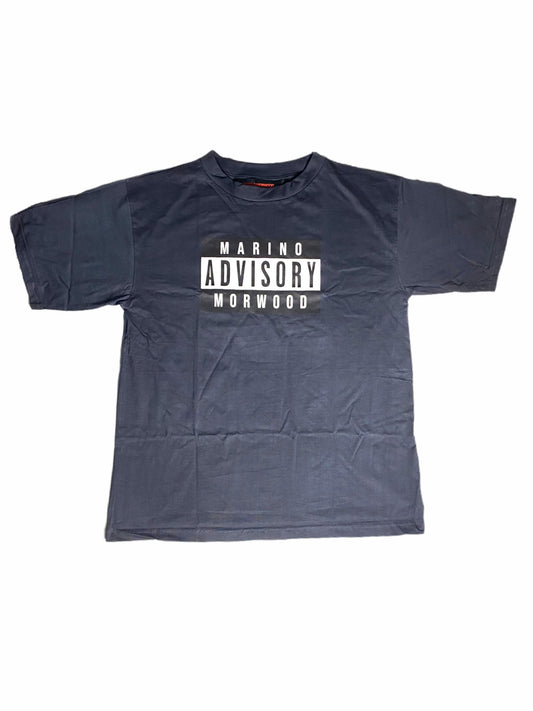 Marino Morwood Logo Tee Black-T-Shirt-Solus Supply