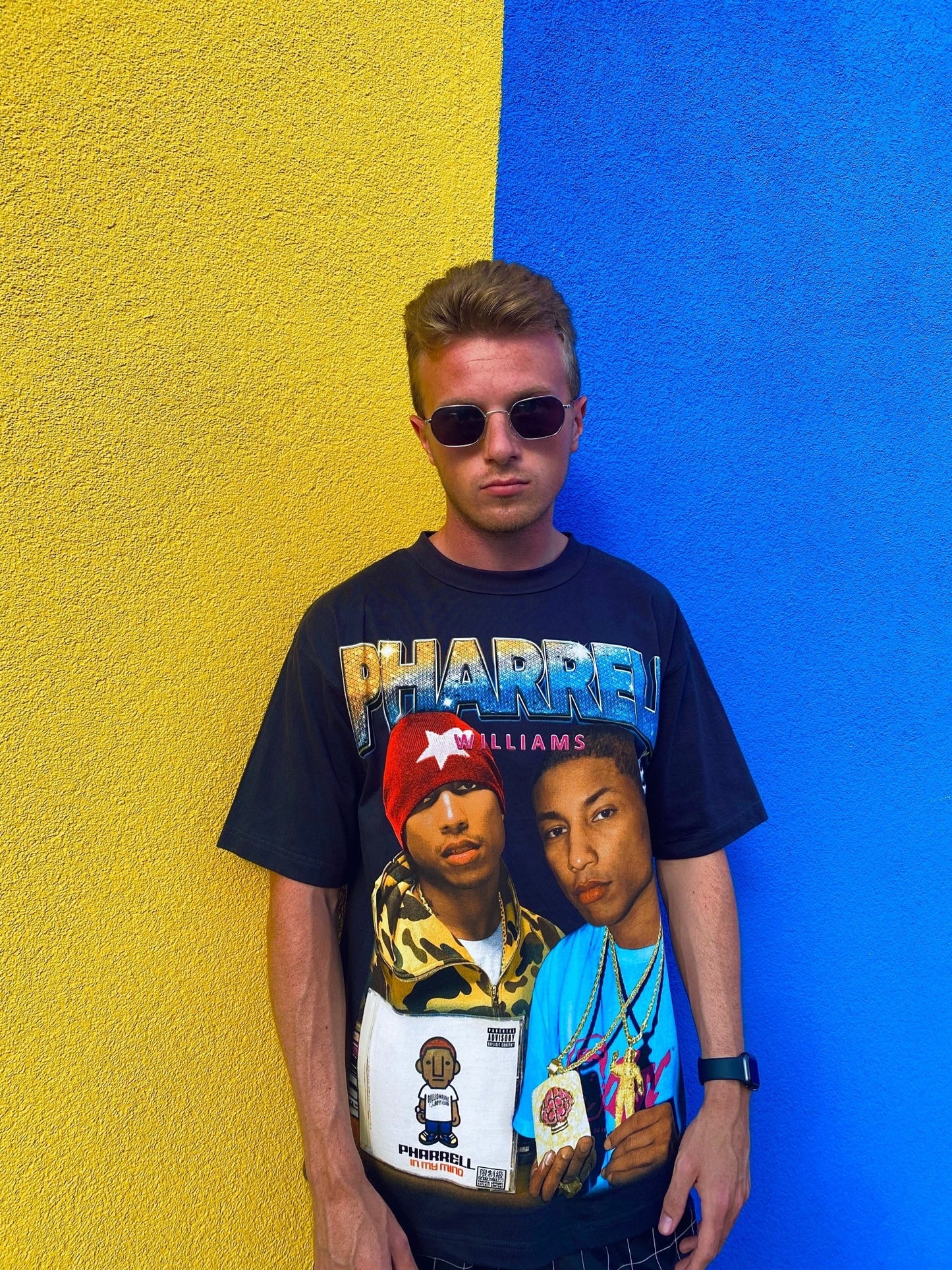 Marino Morwood Pharrell Skateboard P tee-T-Shirt-Solus Supply