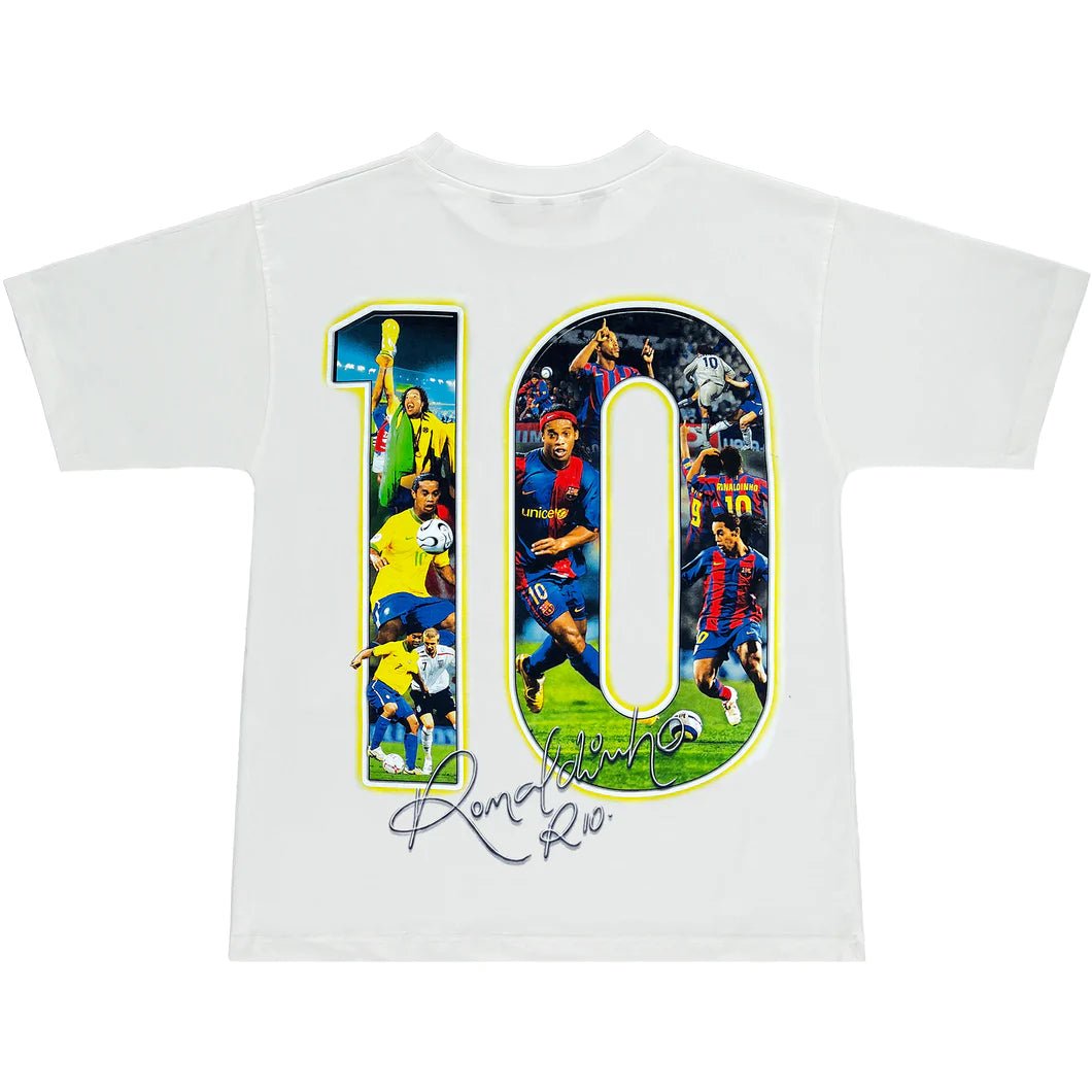 Marino Morwood Ronaldinho Gaúcho tee White-T-Shirt-Solus Supply