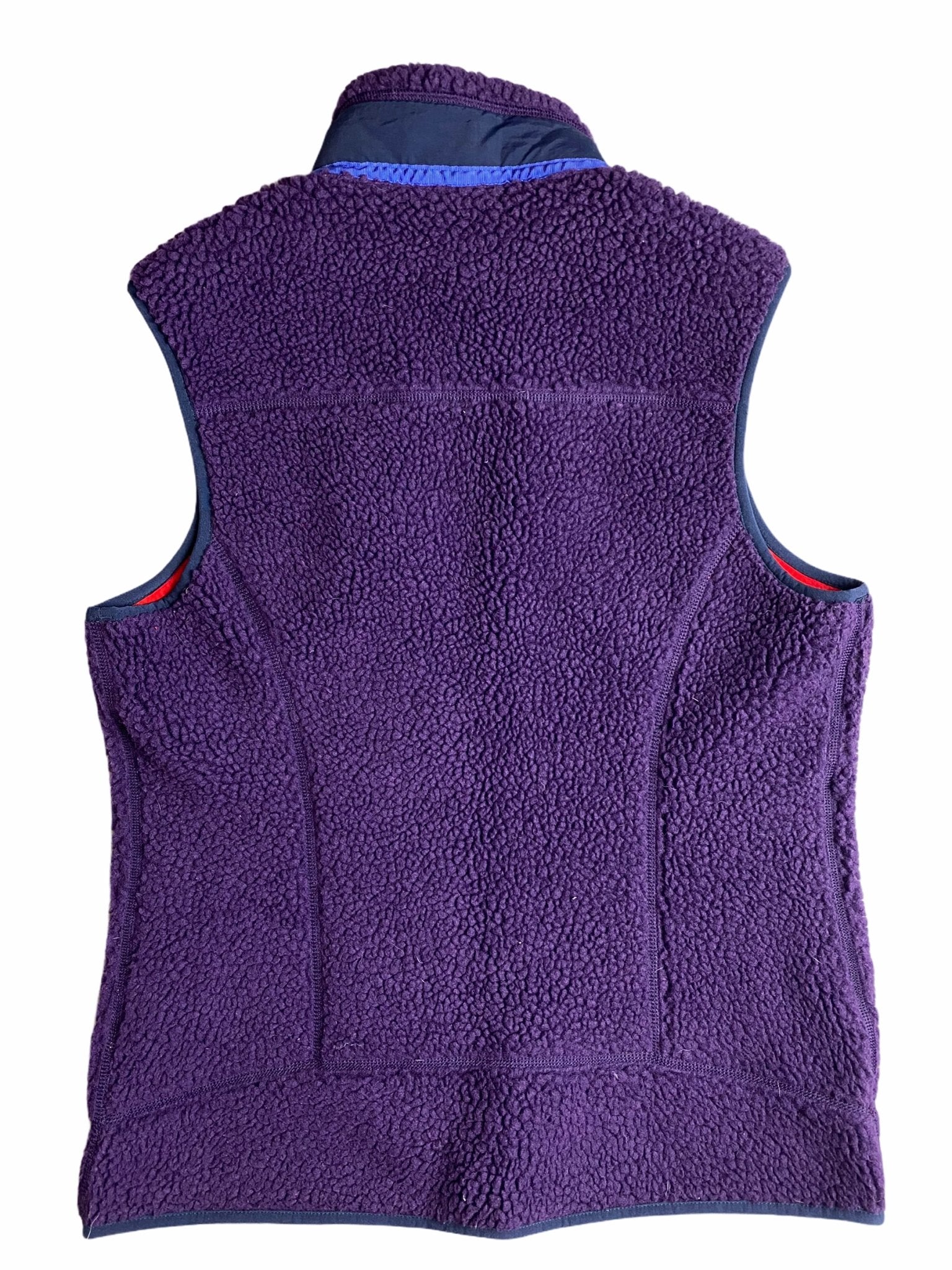 Patagonia Purple Synchilla Fleece Gilet Vest-Fleece-Solus Supply