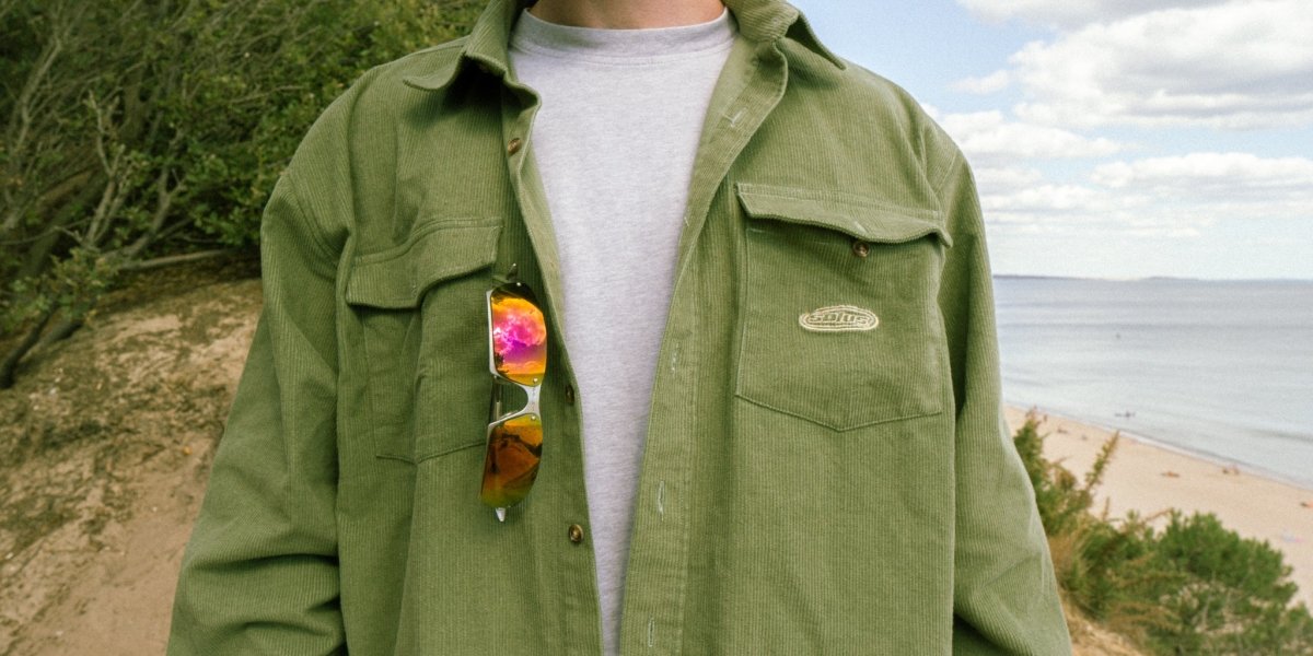 Solus Corduroy Overshirt Sage-Shirts-Solus Supply