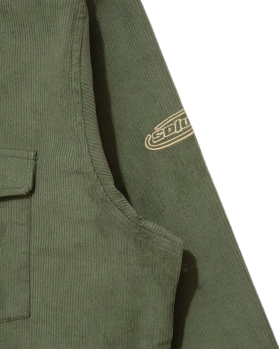 Solus Corduroy Overshirt Sage-Shirts-Solus Supply