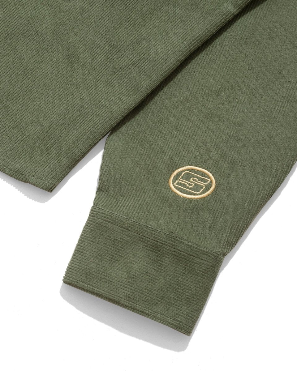 Solus Corduroy Overshirt Sage-Shirts-Solus Supply