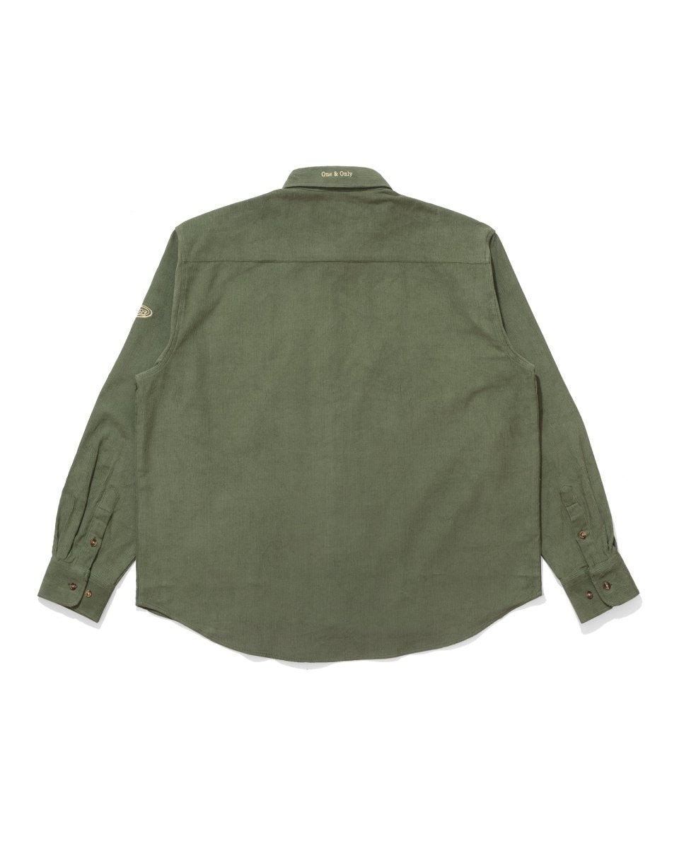 Solus Corduroy Overshirt Sage-Shirts-Solus Supply