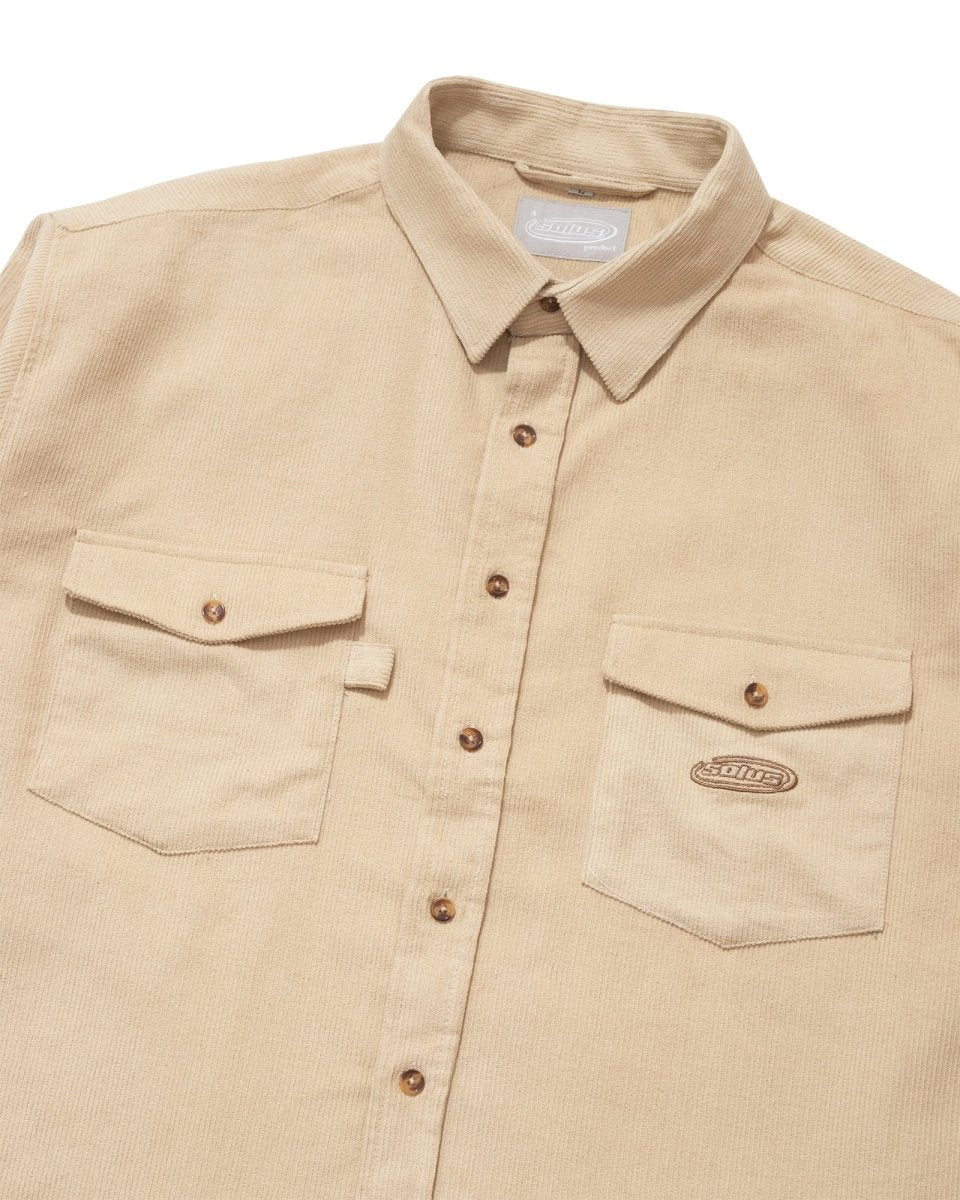 Solus Corduroy Overshirt Sand-Solus Supply