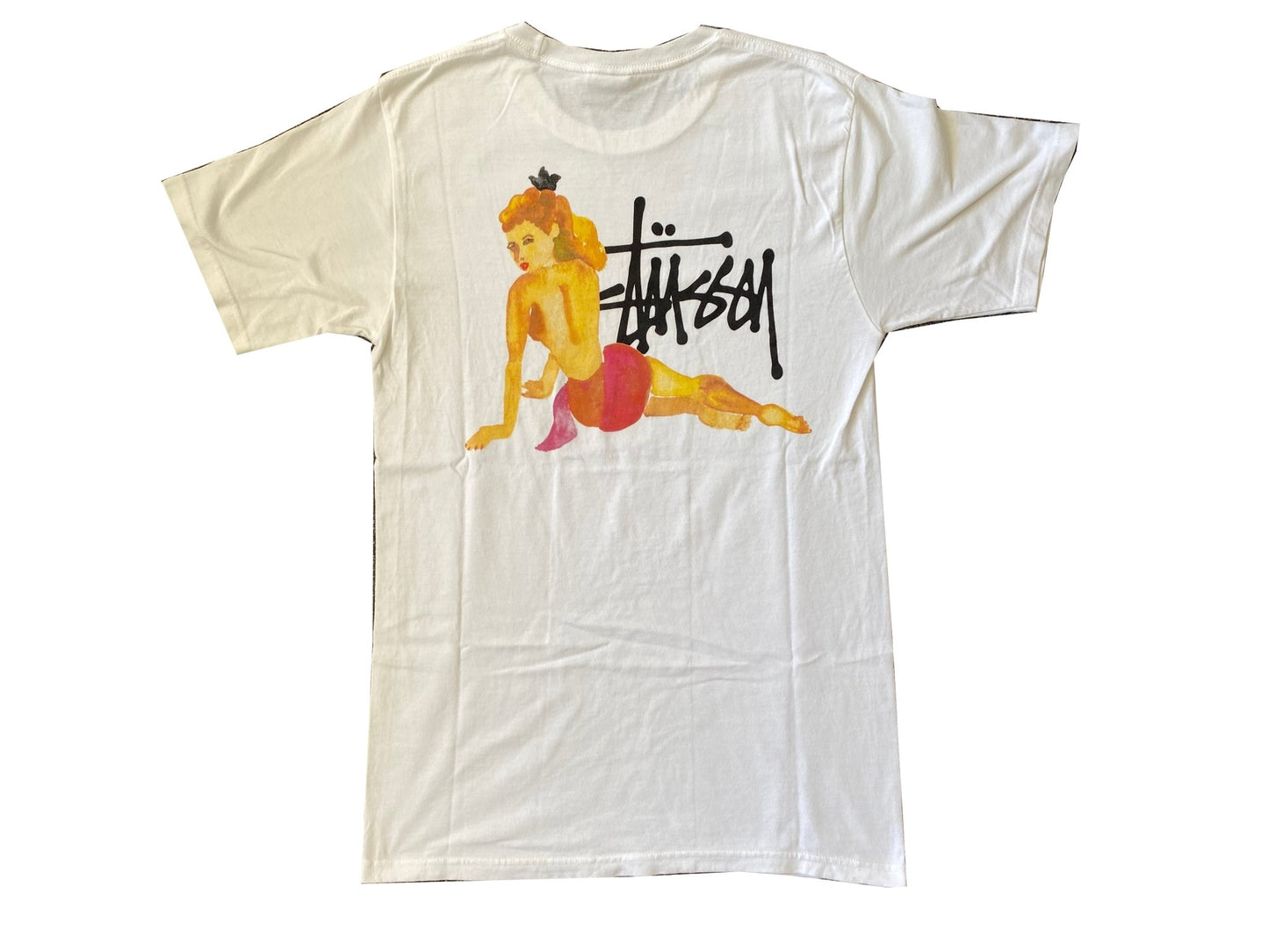 Stüssy Hawaii Girl Tee-T-Shirt-Solus Supply