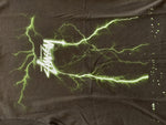 Stüssy Lightning Tee Grey Green-T-Shirt-Solus Supply