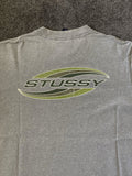 Stussy Vintage Grey Tee-T-Shirt-Solus Supply