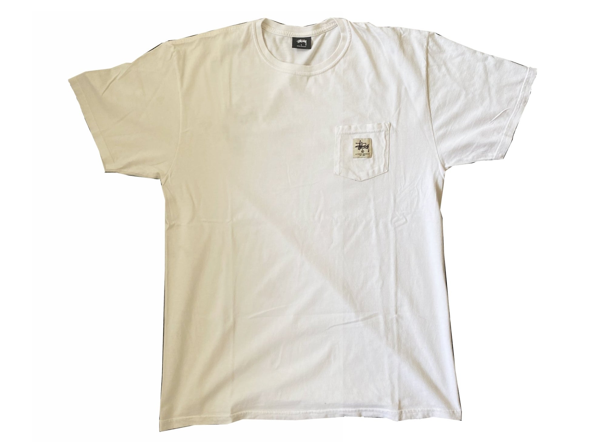 Stussy Work Pocket Tee-T-Shirt-Solus Supply