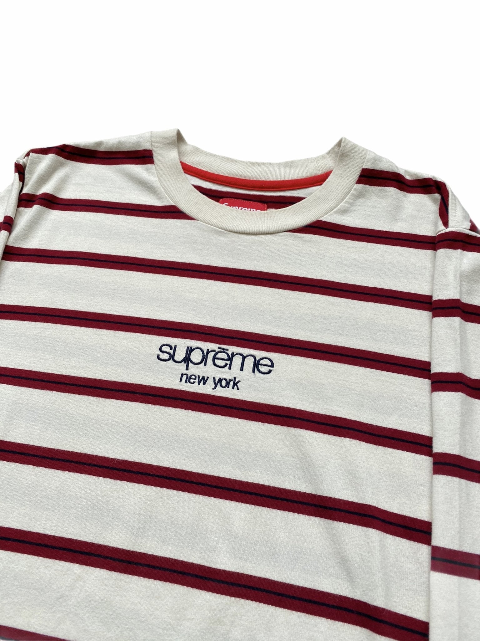 Supreme Classic Logo LS Tee-T-Shirt-Solus Supply