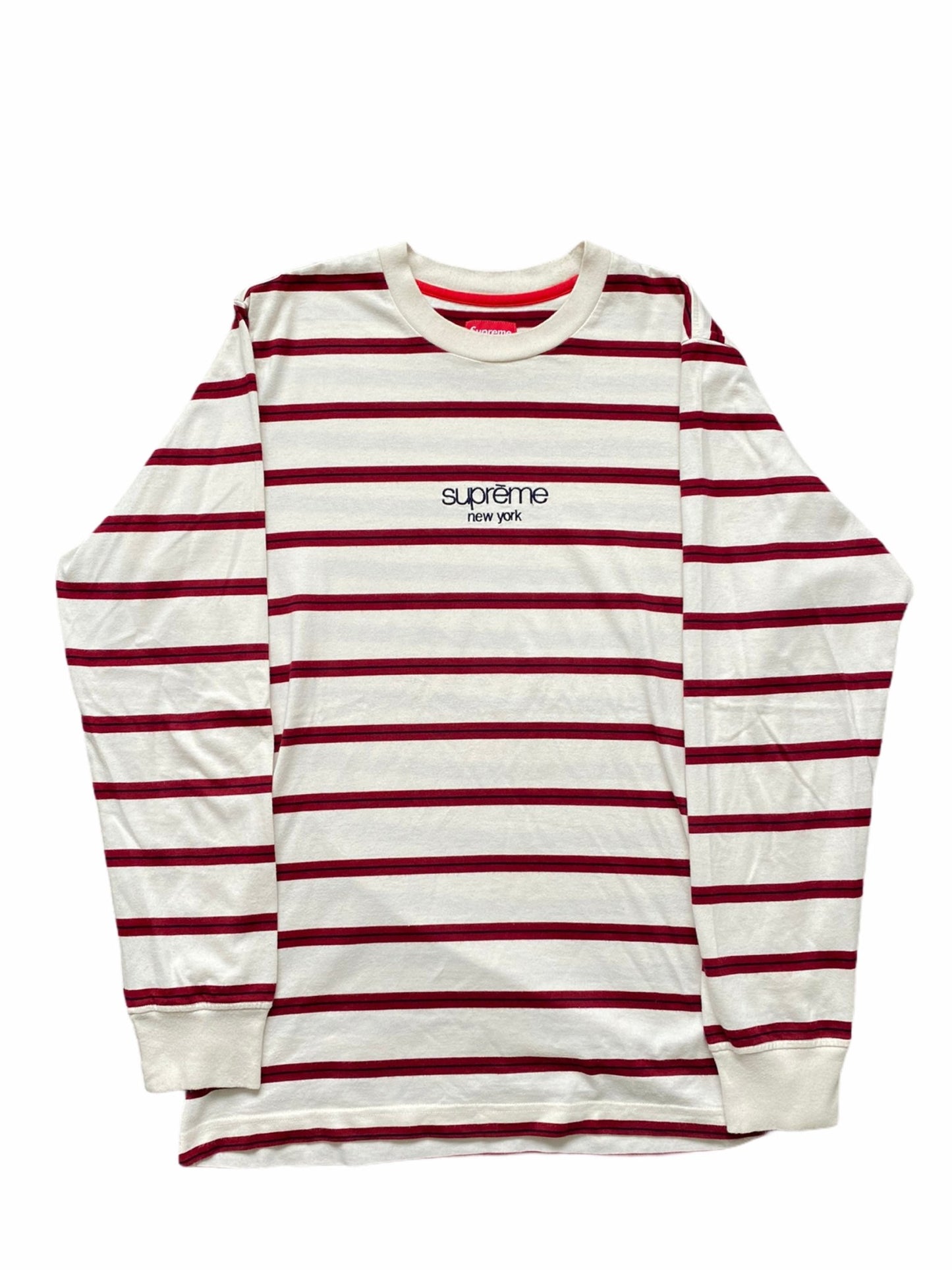 Supreme Classic Logo LS Tee-T-Shirt-Solus Supply