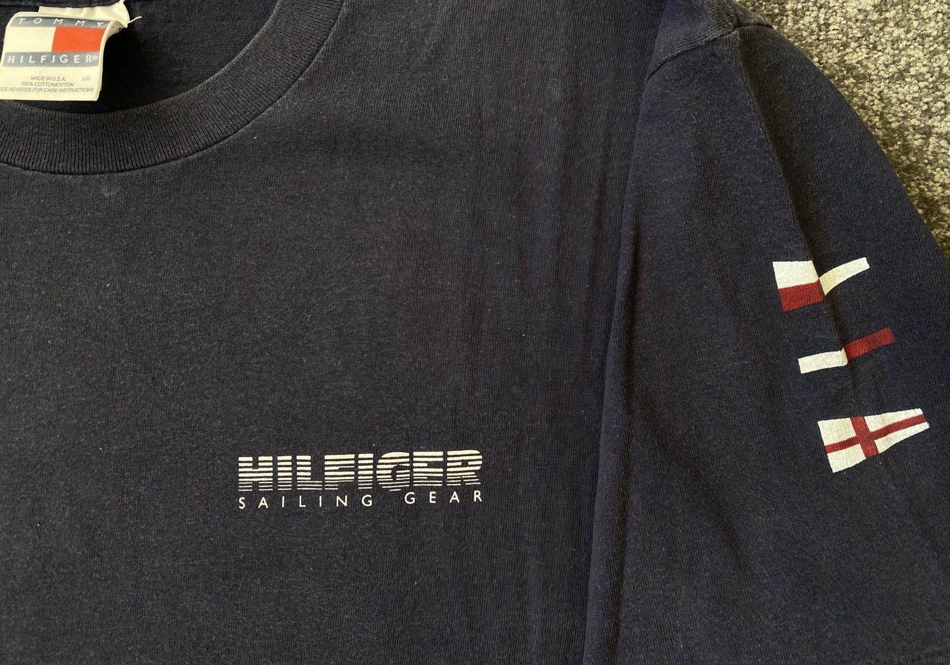 Tommy Hilfiger Sailing Gear Tee-T-Shirt-Solus Supply