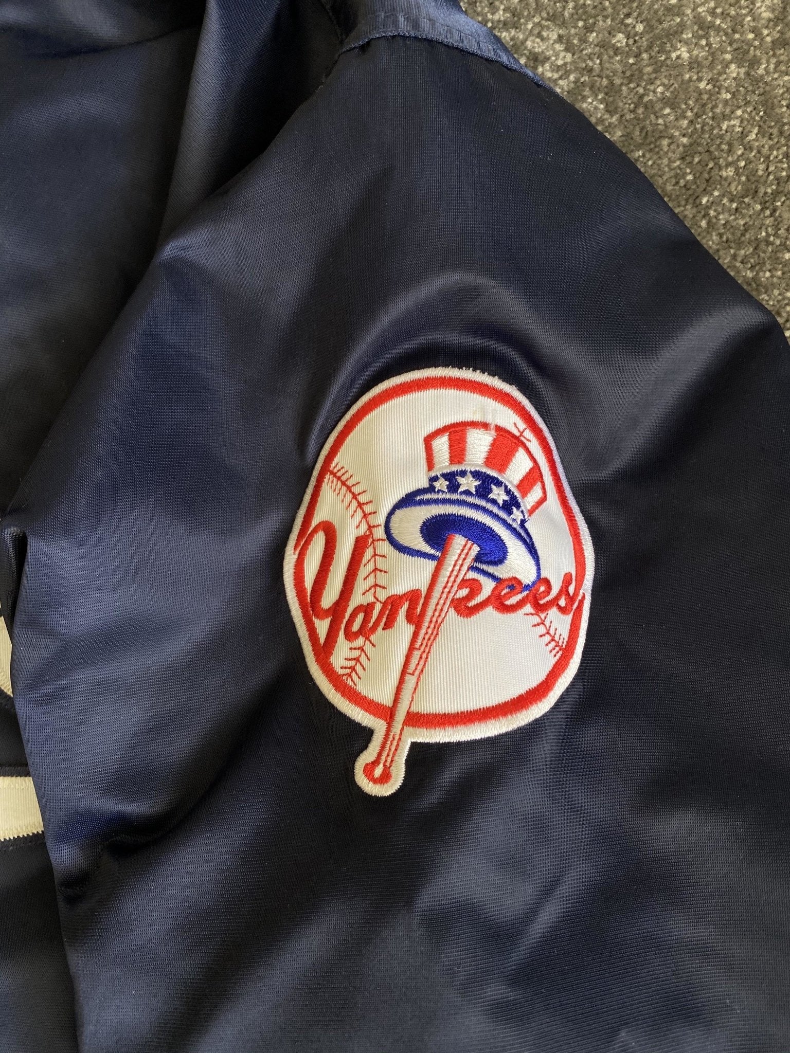 Yankees Majestic Bomber Jacket-Outerwear-Solus Supply